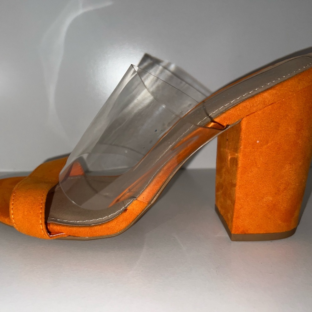 🧡🍊Block heels🍊🧡